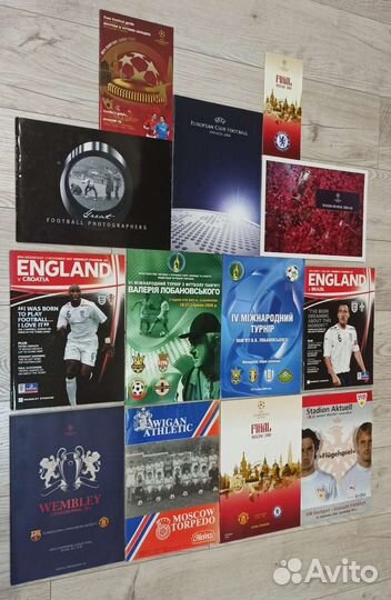 Футбольные программки Турниры, Финалы, Матчи