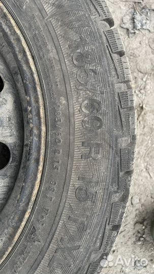 Комплект колес VW Polo Skoda Rapid 185/60R15 зима