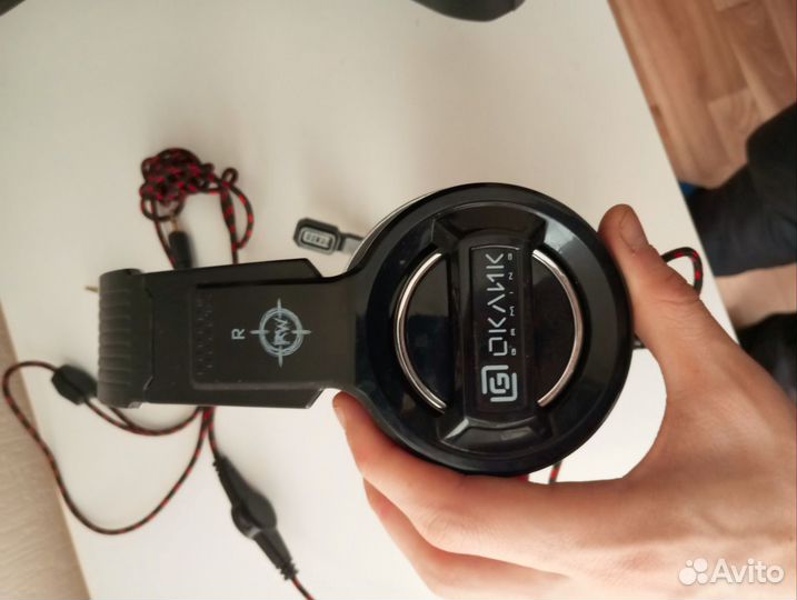 Проводные игровые наушники