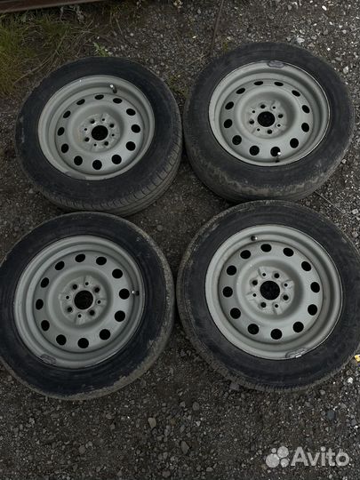 Комплект летних колес r14