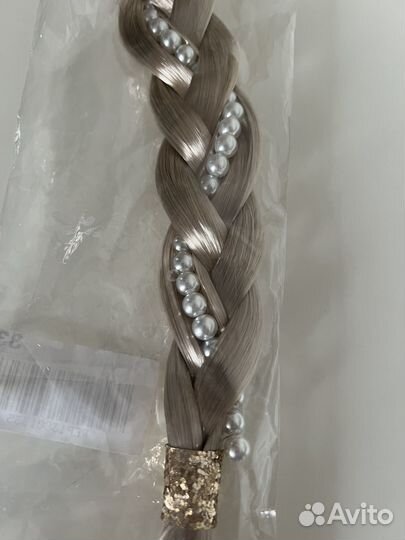 Коса на резинке