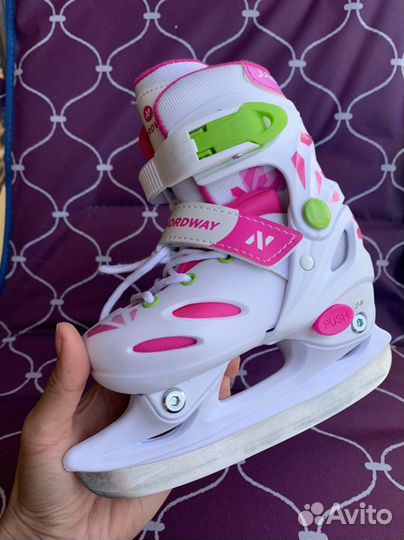 Коньки детские раздвижные