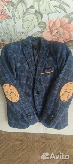 Пиджак школьный для мальчика 134 140