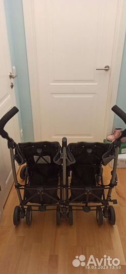 Коляска chicco echo twin stroller