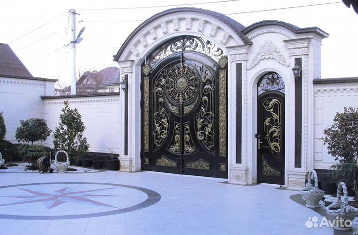 Кованые ворота