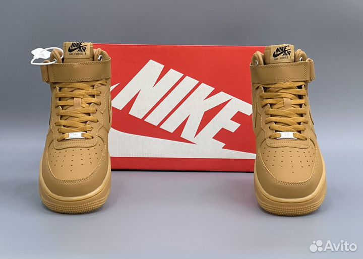 Nike Air Force зимние мужские кроссовки