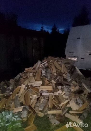 Дрова ольха наколотые