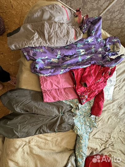 Детские вещи пакетом на девочку 98 104