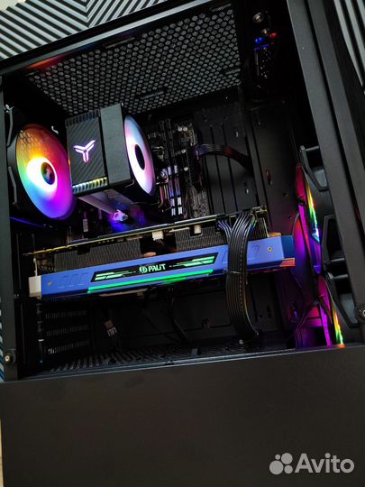 Игровой пк Ryzen 5, GTX 1080, DDR4, NVMe 512 GB