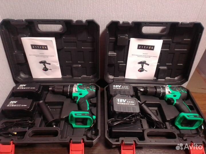 Мощный ударный шуруповерт Zitrek (ледобур)