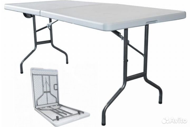 Аренда складной стол 120-150х60см и 4 стула