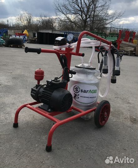 Доильный аппарат доилка для коз и коров Турция UH1