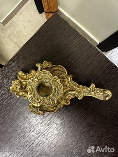 Подсвечник ночной, бронза, Франция, начало 20 века