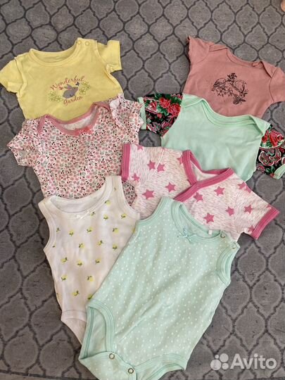 Пакет детских вещей на девочку 62-68