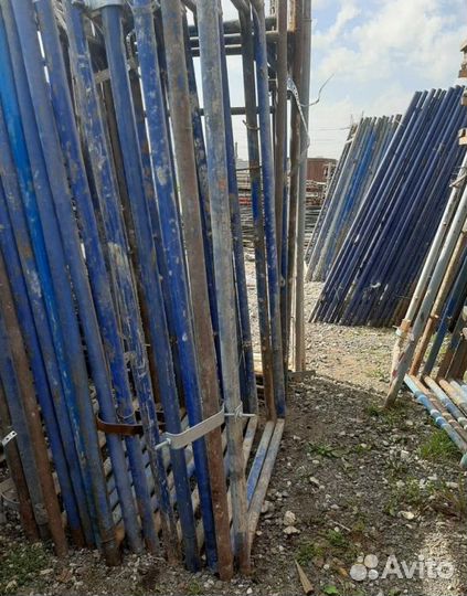 Леса строительные. Рамные леса