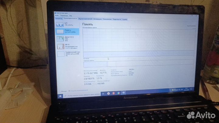 Бу ноутбук lenovo g580 i5 intel