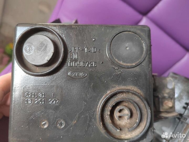 Противотуманные фары на opel astra h