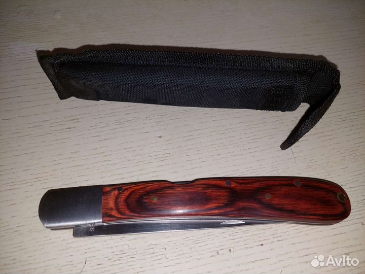 Нож охотничий с чехлом
