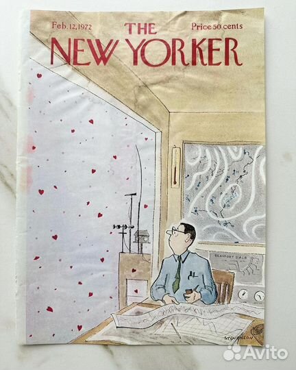 Обложка журнала The New Yorker 12 фев 1972