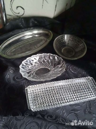 Посуда стекло винтаж