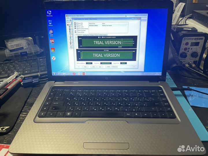 Ноутбук HP G62 4 ядра, 6 гб. DDR3