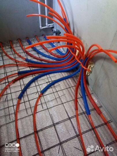 Теплый пол, водяной, электро, системы отопления