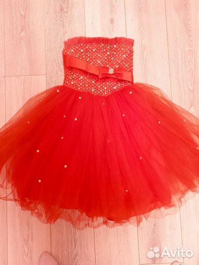 Платье для девочки пышное