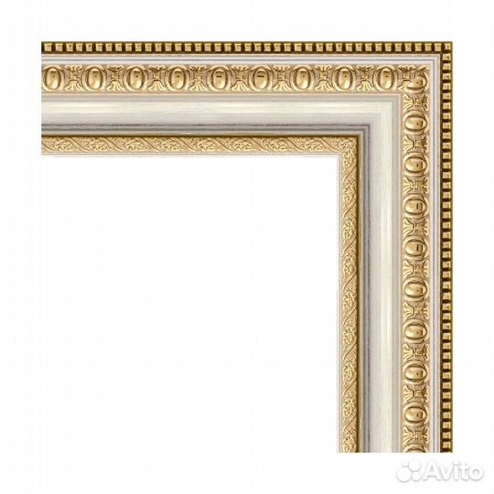Зеркало Evoform Definite 145х55 Золотые бусы на с