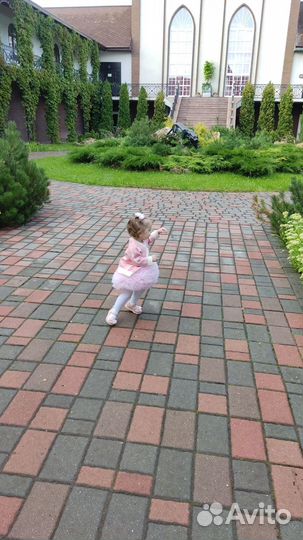 Платье для девочки 86