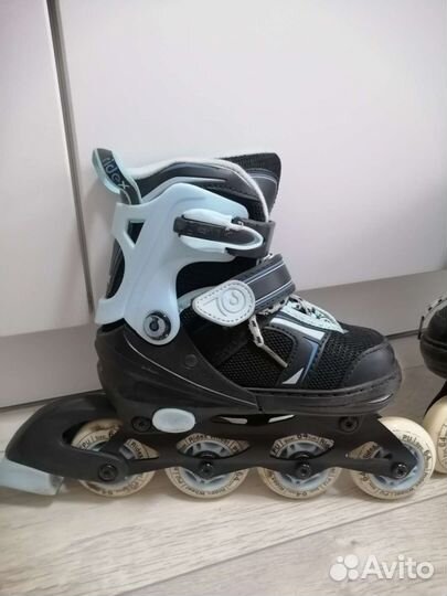 Роликовые коньки детские раздвижные