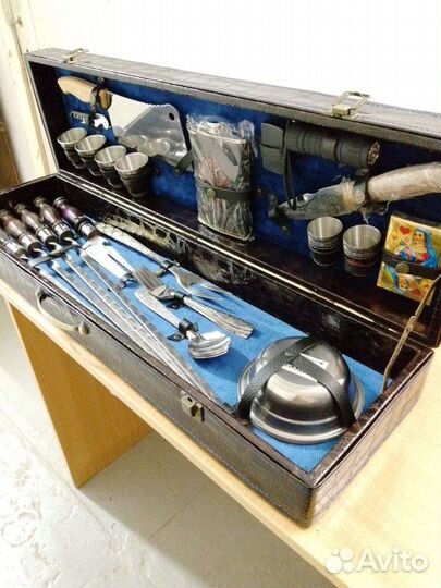 Набор для шашлыка шампура подарочный