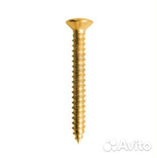TS-02G Саморез 3х25мм, 50шт, золото, Hosco