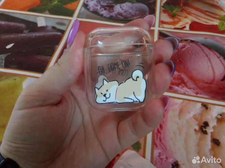 Чехол для беспроводных наушников Apple EarPods