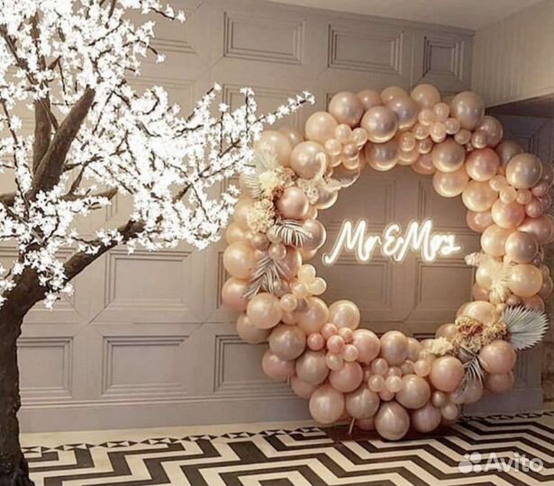 Круглый каркас фотозоны