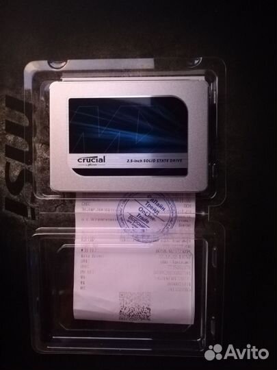 Диск SSD 2.5» Crucial MX500 1Tb