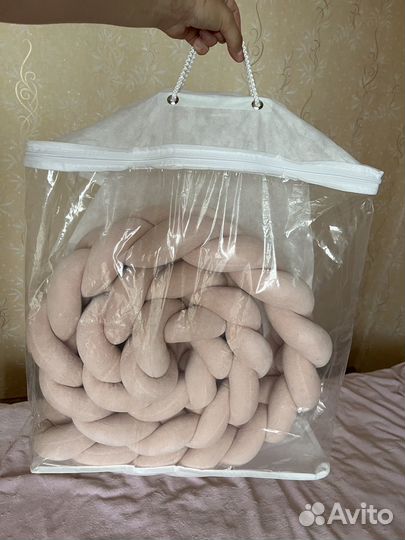 Бортик косичка