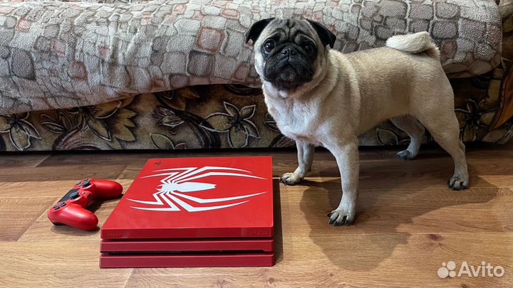 Sony ps4 Pro Человек паук