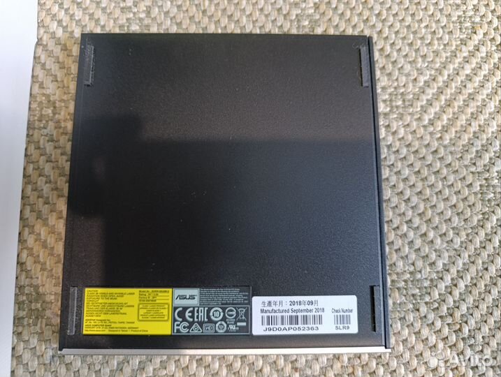 Внешний пишущий DVD привод Asus