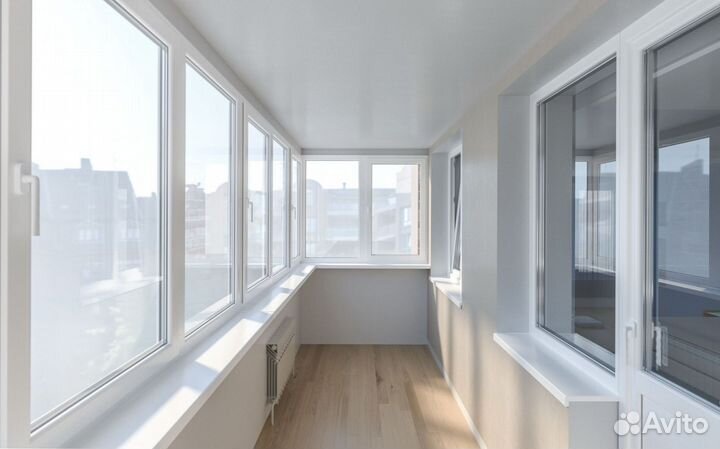 Остекление и отделка балконов