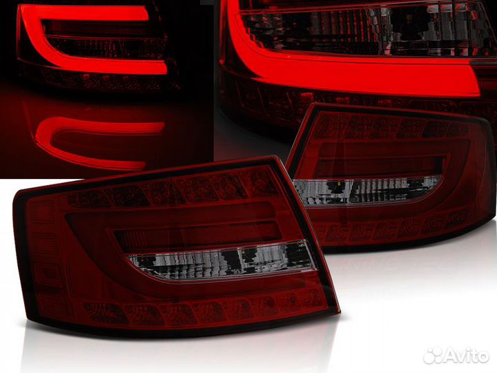 LED фонари Audi A6 C6 (04-08) ldauc1