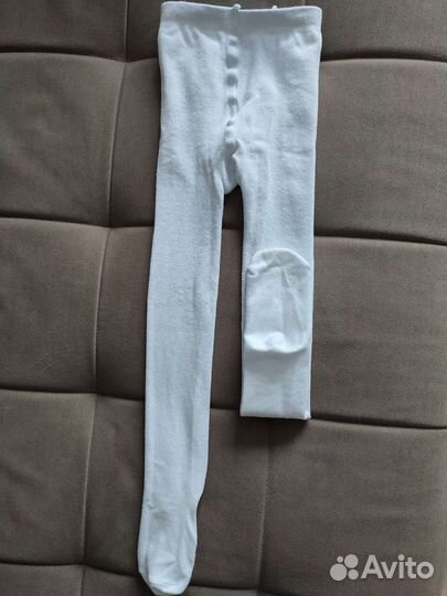 Белые колготки