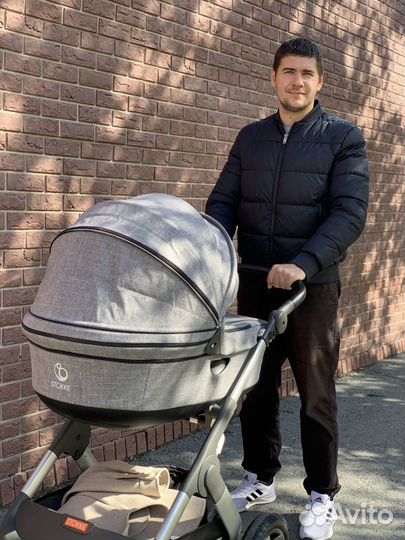 Коляска stokke trailz 3 в 1