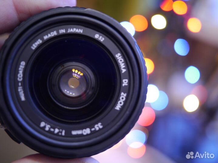 Автофокусный nikon 35-80 sigma полный к