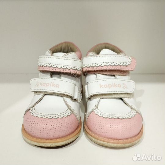 Ботинки для девочки кожа kapika 18/19р