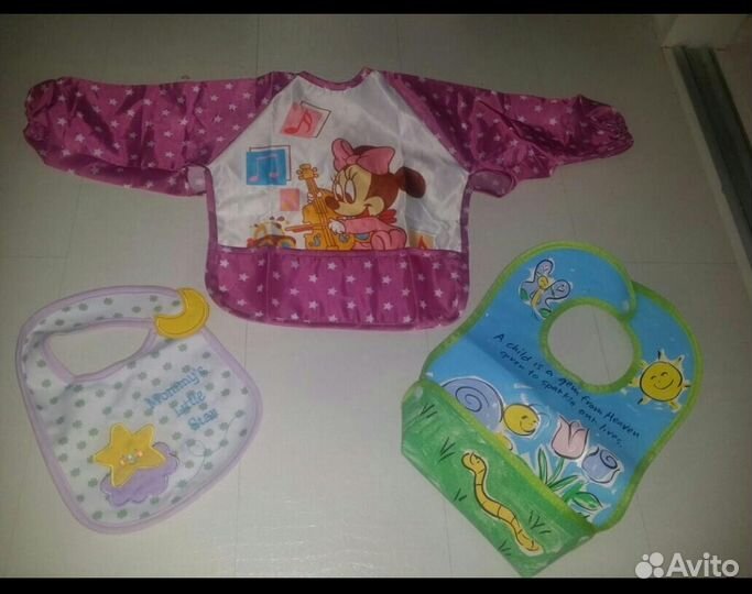 Новые слюнявчики нагрудники пакетом