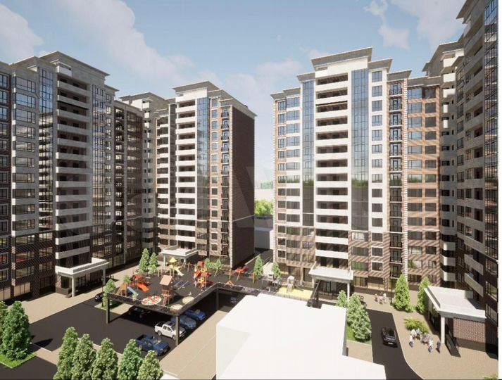 1-к. квартира, 46 м², 3/12 эт.