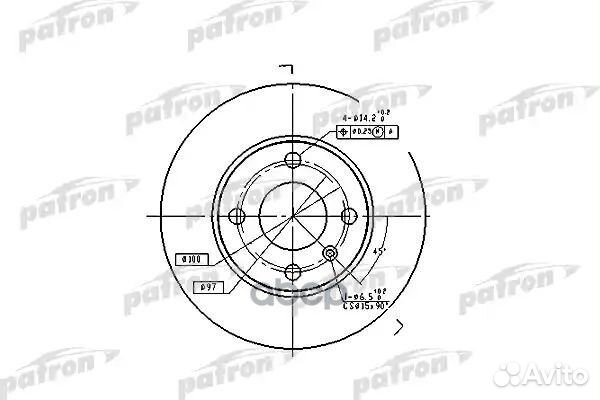 Диск тормозной задн opel: astra F classic униве