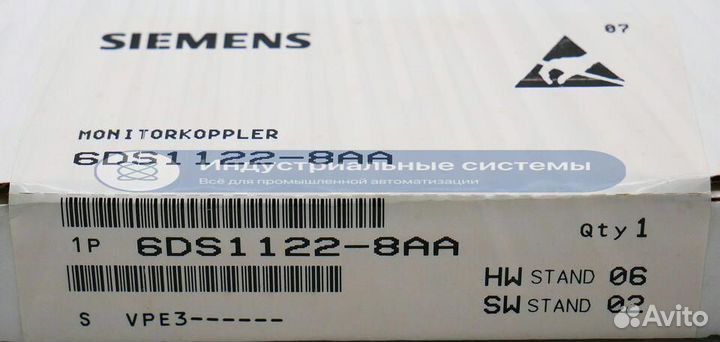 Мониторинг Siemens Teleperm M 6DS1122-8AA