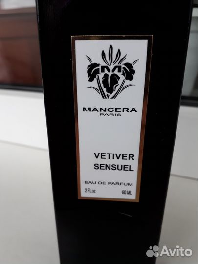 Mancera Vetiver Sensuel парфюмерная вода 60мл