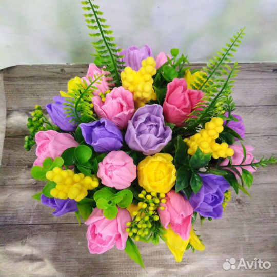 Формы Тюльпаны 3 шт, мимоза